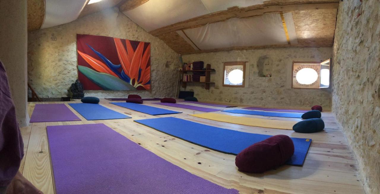 Comps-sur-Artuby L'Unicorne Bed & Yoga Haut Var מראה חיצוני תמונה